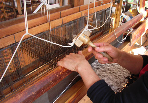 Der Schuß wird “eingetragen”.